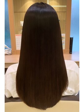 アッシュ 等々力店(Ash) Aラインカット×酸性ストレート