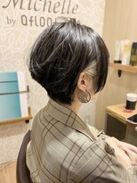 ミッシェル アフロート(michelle afloat)&nbsp;◆ハイライト.インナーカラーのデザインショート◆