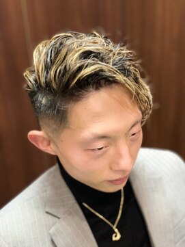 ヒロギンザ 浜松町店(HIRO GINZA) フェードツイストパーマスタイル