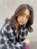 流れる顔まわりレイヤー