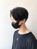 【メンズ炭酸クレンジングコース】カット＋活泡泉＋眉カット