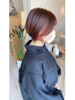 キキ(kiki)&nbsp;インナーカラー×ピンク#ベージュカラー#三重