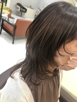 プールドゥマン 屯田(POUR DEMAIN) 【POURDEMAIN屯田】レイヤーウルフカット