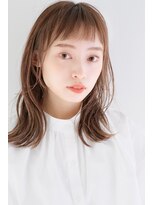 チャンチ(chanch) 軽めバングストレートスタイル