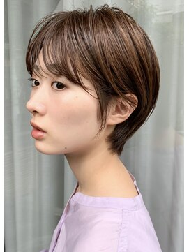 ミィ 表参道(mee.) 【mee.】ハセガワヒトシ　丸みマッシュショート
