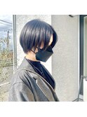 ☆ハンサムショート×ブルーブラック☆