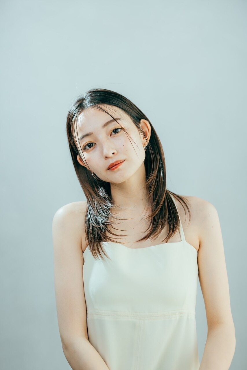 【☆定番メニュー☆】カット＋透明感カラー　\10000