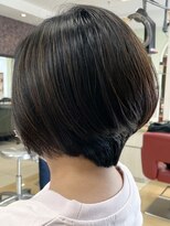 ヘアークリアー 春日部 大人可愛いミセスショートボブ/ふんわりボリューム/30代40代50代