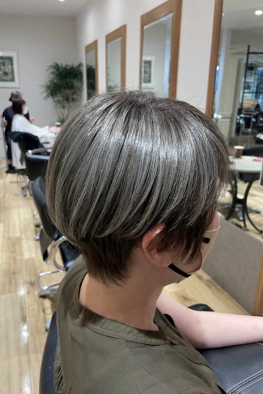 ☆クールシルバー ショートボブ☆：L189787710｜ホットペッパー