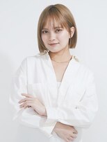 オンク 新宿(onk)&nbsp;黒髪/グレーベージュ/レイヤーロング/前髪パーマ[新宿駅]