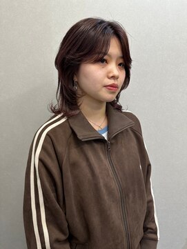 リブロ(LiBro) メルティーカラー大人ガーリーウェーブミディアム似合わせカット