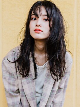 ミットバイツリー センター北(mit by tree) ダークラベンダーアッシュ×大人ウェーブ