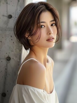 アルトリスト(Altruist Aging×HAIR&SPA) ☆イメチェンピンクベージュアンブレラカラー前髪クールショート