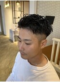 【琉希也style】大人短髪メンズパーマ