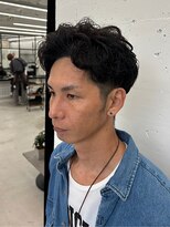 ジルスタジオ(JILL STUDIO) JILL STUDIO メンズツーブロックニュアンスパーマ