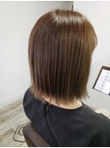 外ハネスタイル