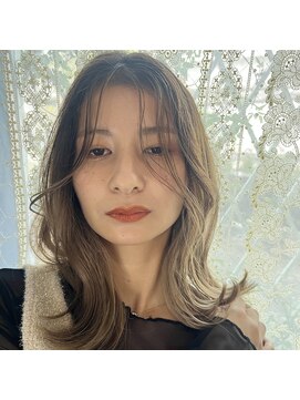 ジジ ヘアワークス(gigi hair works) おとなっぽレイヤー　@saki.kn__