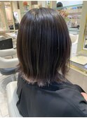 大人可愛い簡単セット外ハネショートボブ艶20代30代40代50代