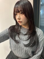 トリア(the tria)&nbsp;似合わせ/レイヤーカット/グレージュ／ベージュ/髪質改善