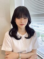 ユーフォリア 渋谷グランデ(Euphoria SHIBUYA GRANDE) ブルーブラック くびれ巻き 黒髪