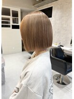 髪屋 紬 ミルクティーベージュ/ダブルカラー