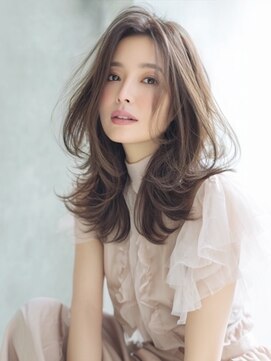 アルトリスト(Altruist Aging×HAIR&SPA) ★ダークアッシュ大人ガーリーボブ着物ミディアムレイヤーカット