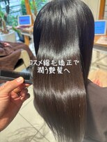 アース 武蔵境店(HAIR & MAKE EARTH) 【自然な仕上がりに】コスメ縮毛矯正で広がり・うねりを解決！