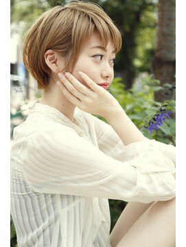 プラスワン 自由が丘(+ONE) 【+ONE 自由が丘】横から見てもオシャレショート