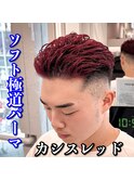 極道パーマ/カシスレッド/ブリーチ