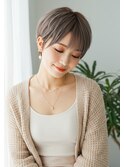 ハンサムショート/大人マッシュショート/刈り上げショート