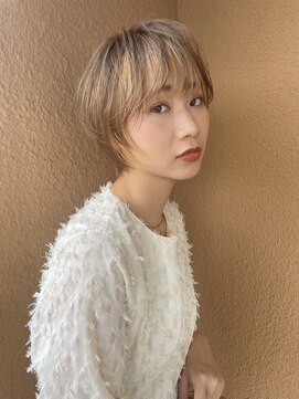 ハピネス 西大寺店(Happiness) 【20代・30代奈良】まとまり艶ショートボブ/髪質／うるは