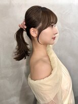 グロー オオミヤ アネックス 大宮(GLROW OMIYA ANNEX) ブリーチなしダブルカラー/韓国ボブ/縮毛矯正/髪質改善/学割U24