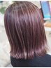 リタッチ＋前髪カット＋薬剤除去トリートメント