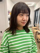 ヌビラ(Nubira)&nbsp;デザインカラー/ハイライトカラー/顔周りミディアムレイヤー