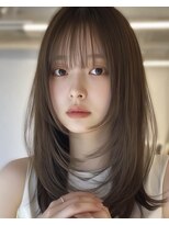 hum 立川【ハム】髪質改善・酸性ストレート・縮毛矯正 ココアベージュ/オリーブグレー/小顔/黒髪[立川/髪質改善]