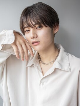 メンズ/マッシュ/ストレートパーマ