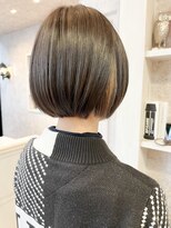 キャアリー(Caary) 福山市美容室Caary春ボブすっきりボブちらっとインナーカラー