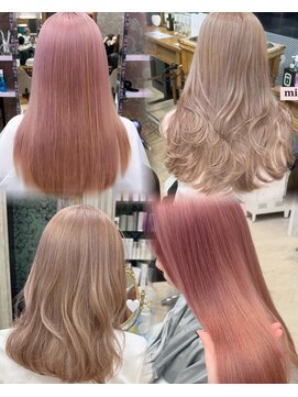 クム(kumu) 韓国へア/レイヤー/顔周り/ボブ/透明感カラー