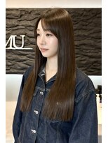 ミュー(MU)&nbsp;ネオメテオストレート×ナチュラルベージュ
