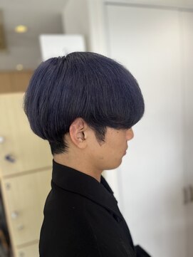 ヘアーラボ ノッシュ 唐人町店(Hair Labo Nosh) ブルーマッシュ