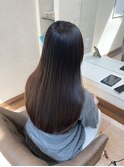 レイヤー　ボブ　ショート　インナーカラー　韓国