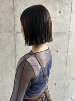 ジゼル 前橋(Giselle)&nbsp;ぱつっとボブ×オリーブベージュ 