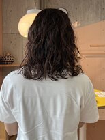 マルソー&nbsp;岡山ボブパーマニュアンスパーマ髪質改善トリートメントショート