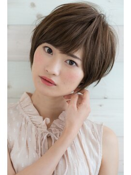 リル 8F 銀座(Rire) 【Rire-リル銀座-】ひし形シルエットのエアリーショートボブ☆彡
