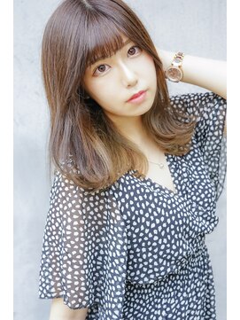 アマンドール(Aman D'or) 似合わせ前髪×オリーブブラウン