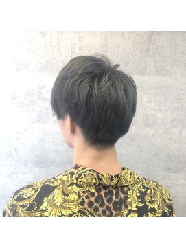 キャラ シャローネ 池袋(Chara Chalone) メンズカラー/青みグレー【charachalone池袋/本松】