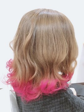 マグヘアー(Mg hair) ビビット裾カラー