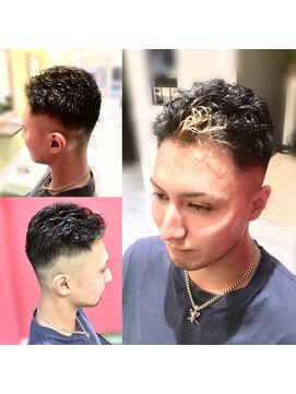 ディーリンク 南橋本店(HAIR MAKE DLINK) 男気パーマ