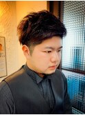 アシンメトリーショート