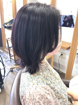 ヘアホスピタル ファニーフェイス(HAIR HOSPITAL funny face) ミディアムウルフ